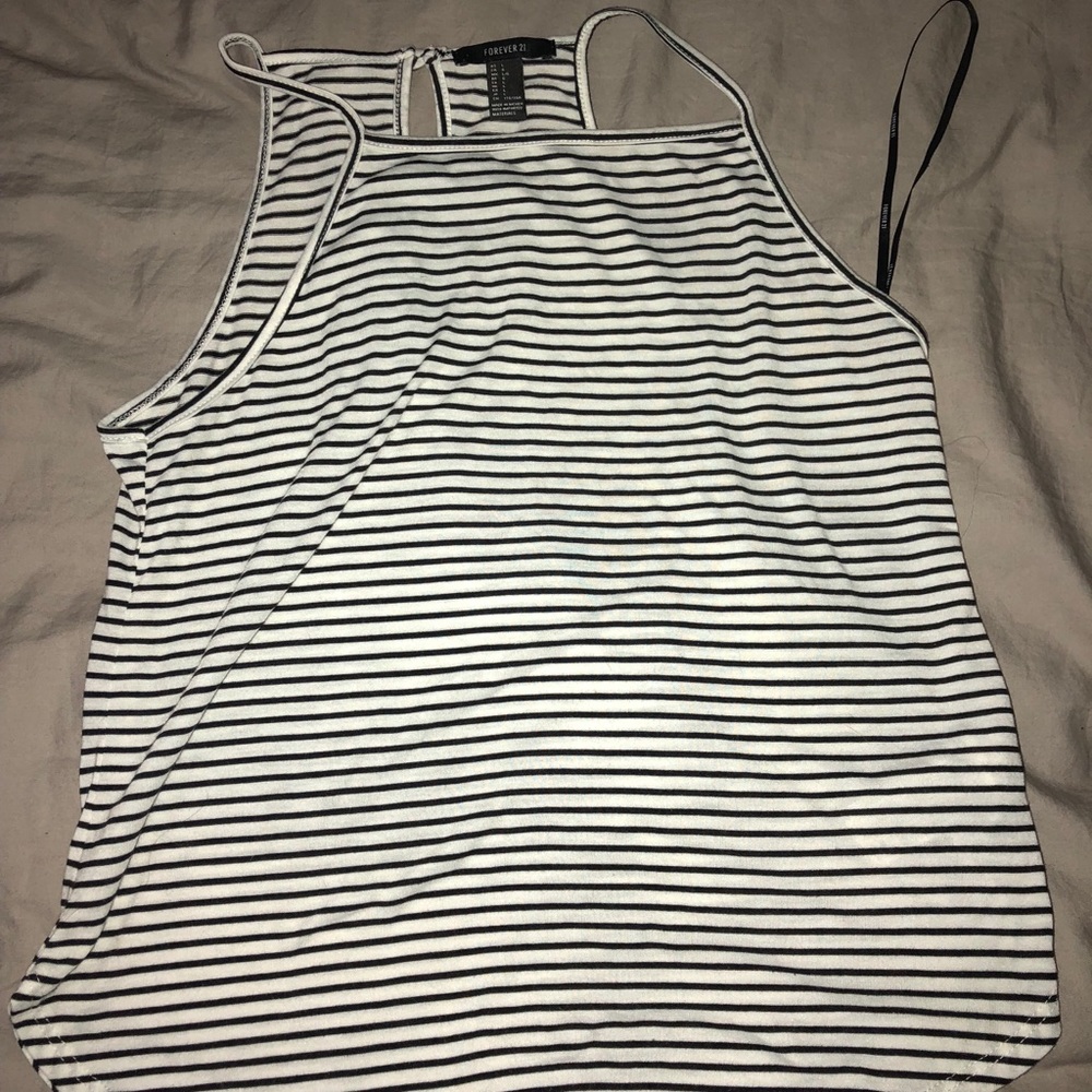 Stripped tank top
